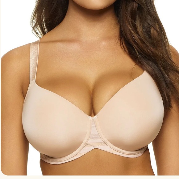 Nude Paramour Marvelous Side Smoothing T-Shirt Bra - Picture 1 of 9